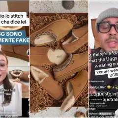 Confronto tra UGG originali e falsi: un influencer australiano spiega la differenza, mostrando modelli e avvertendo che i tuoi UGG potrebbero essere fake.