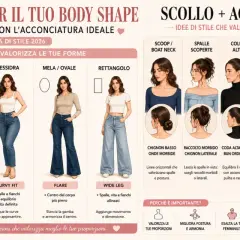 Guida jeans: skinny vs slim. Valorizza le tue forme con il fit giusto per ogni body shape, dalla pera al rettangolo.