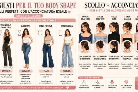Guida jeans: skinny vs slim. Valorizza le tue forme con il fit giusto per ogni body shape, dalla pera al rettangolo.