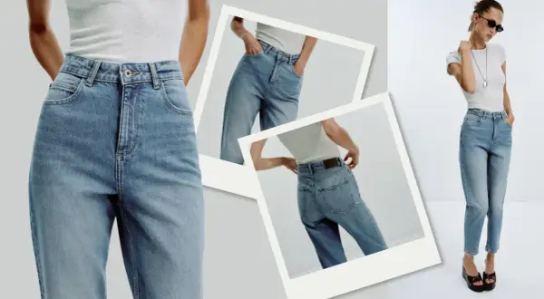 Jeans a vita alta, il vero significato di "mom fit". Comodi e alla moda, perfetti per ogni occasione.