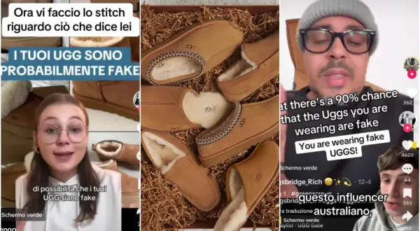 Confronto tra UGG originali e falsi: un influencer australiano spiega la differenza, mostrando modelli e avvertendo che i tuoi UGG potrebbero essere fake.