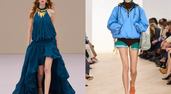 Moda da passerella: come abbinare scarpe arancioni con abiti eleganti o casual.