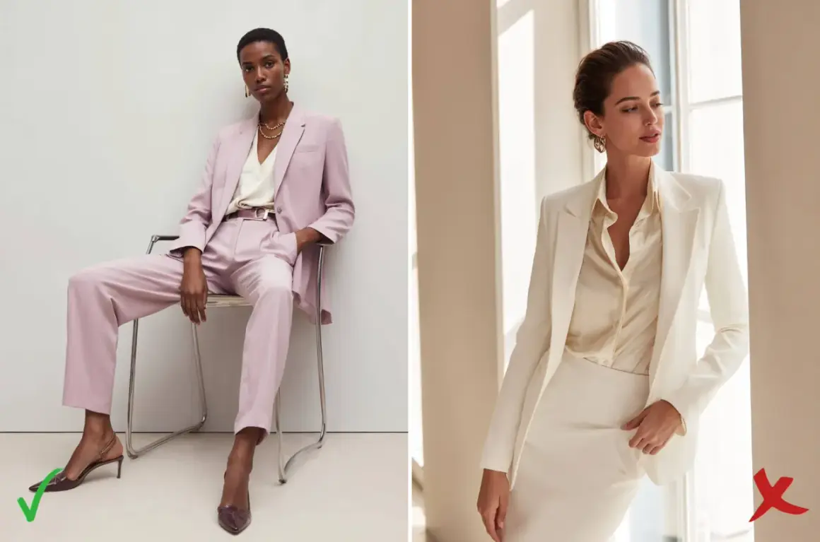 Eleganza in rosa e bianco: due opzioni di smoking per un invitato a un matrimonio.