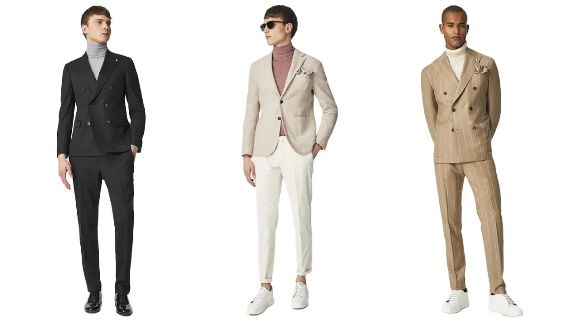 Uomo in spezzato estivo: tre look eleganti, perfetti per un matrimonio informale o un evento speciale.