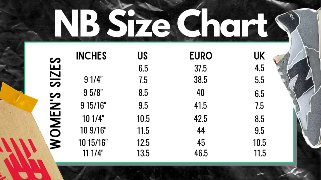 Tabella taglie New Balance: scopri come calzano le scarpe NB con le nostre recensioni e la guida alle taglie in pollici, US, Euro e UK.