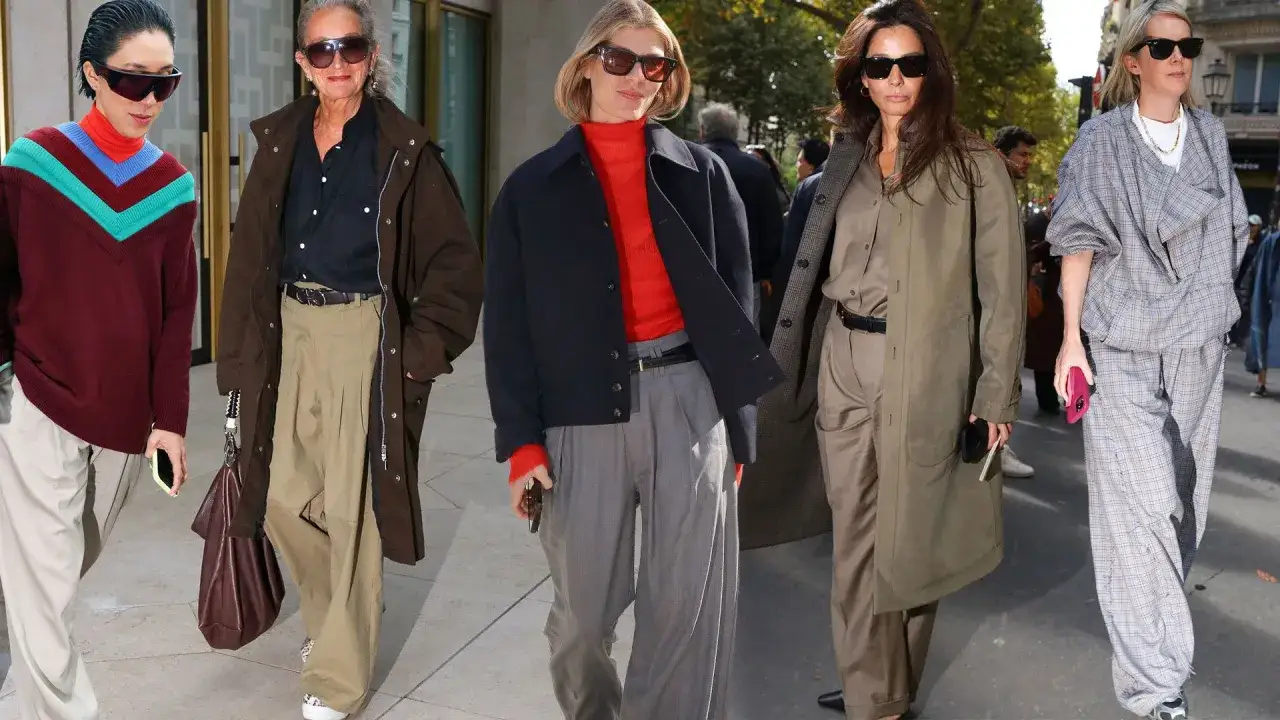 Moda street style con pantaloni wide leg: look eleganti e comodi. Il significato di wide leg è libertà di movimento e stile.
